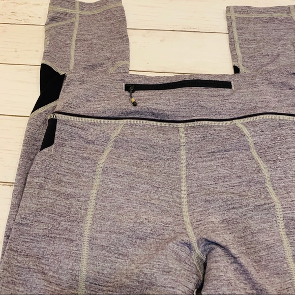 SIZE 4 Lululemon pace rival crop heathered black - Picture 4 of 6